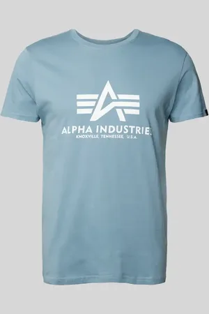 Alpha Industries T-Shirt aus reiner Baumwolle in , Größe L