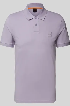 HUGO BOSS Poloshirt mit Label-Detail in , Größe L