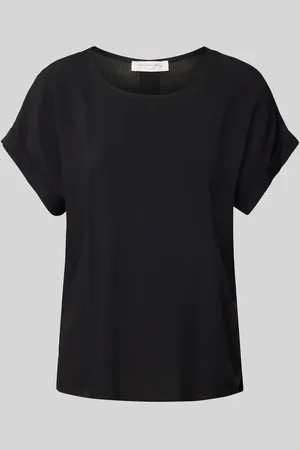 Christian Berg Blusenshirt aus Viskose mit Rundhalsausschnitt in , Größe 40
