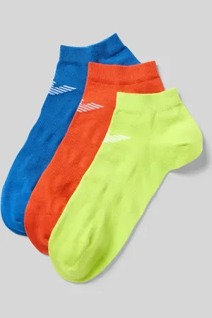 Emporio Armani Socken mit Label-Print im 3er-Pack in , Größe 39-42