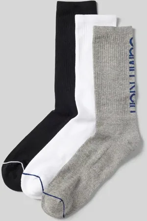Calvin Klein Socken mit Label-Print im 3er-Pack in , Größe 40-46