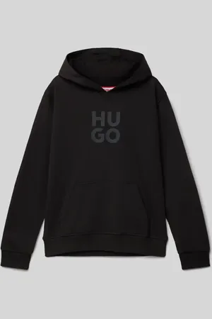 HUGO BOSS Hoodie mit Label-Print in , Größe 152