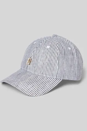 Tommy Hilfiger Basecap aus reinem Leinen mit Logo-Applikation in , Größe 1