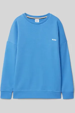 HUGO BOSS Oversized Sweatshirt mit gerippten Abschlüssen in , Größe 152
