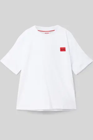 HUGO BOSS T-Shirt mit Label-Print in , Größe 152