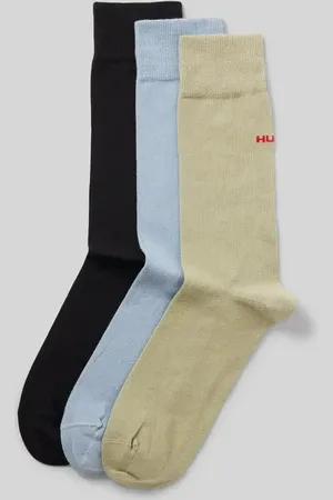 HUGO BOSS Socken mit Label-Detail im 3er-Pack in , Größe 39-42