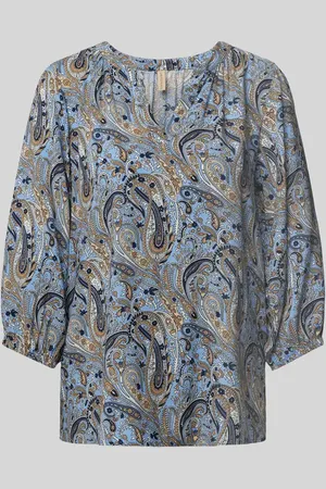 soyaconcept Regular Fit Bluse mit 3/4-Arm Modell 