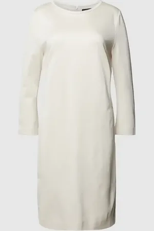 Marc Cain Knielanges Kleid mit Rundhalsausschnitt in , Größe 38