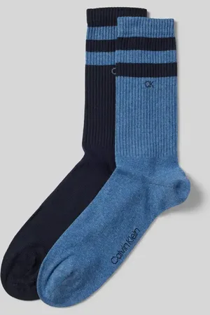 Calvin Klein Socken mit Label-Print im 2er-Pack in , Größe 43-46