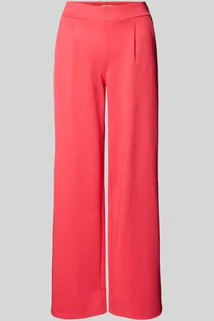 Ichi Wide Leg Stoffhose mit Bundfalten Modell 