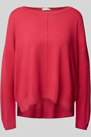 Liu Jo Oversized Strickpullover mit Rundhalsausschnitt in , Größe L