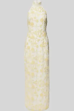 ROTATE Maxikleid mit Neckholder in , Größe 34