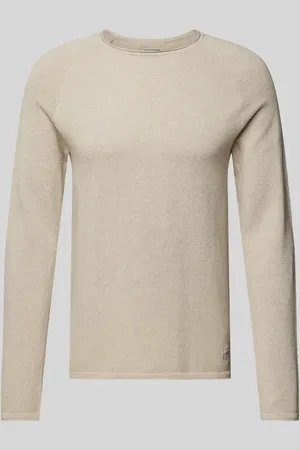 JACK & JONES Strickpullover mit Label-Patch Modell 
