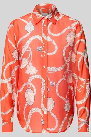 GANT Regular Fit Bluse mit durchgehender Knopfleiste in , Größe 36