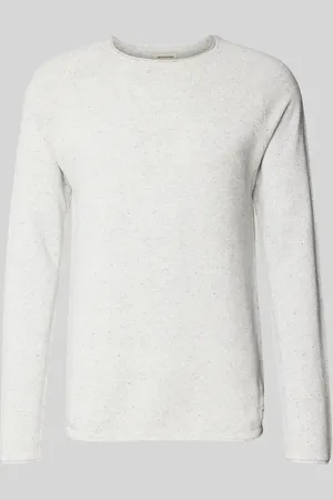 JACK & JONES Strickpullover mit Label-Patch Modell 