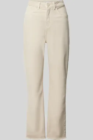 Opus Tapered Fit Jeans mit offenem Saum Modell 