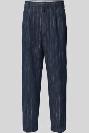 Closed Relaxed Fit Stoffhose mit Label-Detail in , Größe 31