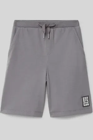QS by s.Oliver Loose Fit Bermuda aus Baumwoll-Mix-Jersey in , Größe 110