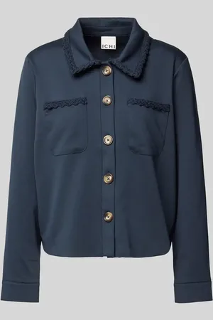 Ichi Blazer mit aufgesetzten Brusttaschen Modell 