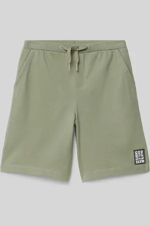 QS by s.Oliver Loose Fit Bermuda aus Baumwoll-Mix-Jersey in , Größe 104