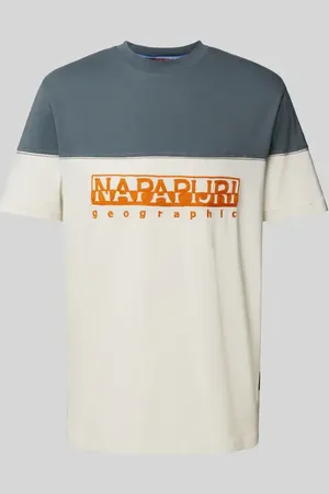 Napapijri T-Shirt mit Label-Stitching Modell 