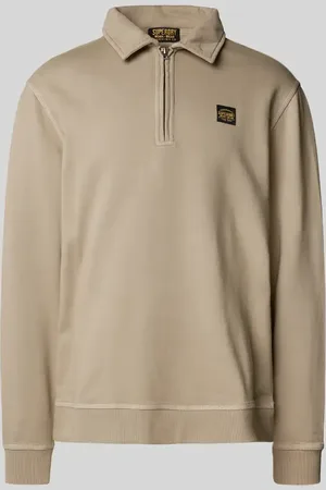 Superdry Sweatshirt mit Label-Detail in , Größe L