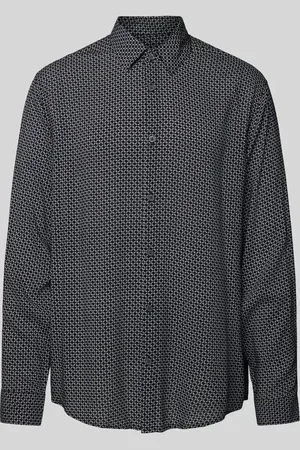 Armani Exchange Regular Fit Freizeithemd aus Viskose mit Knopfleiste in , Größe L