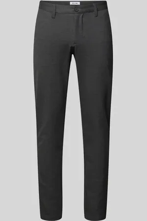 Only & Sons Slim Fit Stoffhose aus Viskose-Mix Modell 