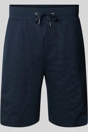 JOOP! Regular Fit Sweatshorts mit Strukurmuster Modell 