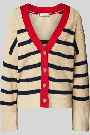 Tommy Hilfiger Relaxed Fit Cardigan aus reiner Baumwolle in , Größe M/L