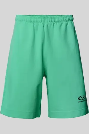 Vetements Sweatshorts mit Label-Print in , Größe L