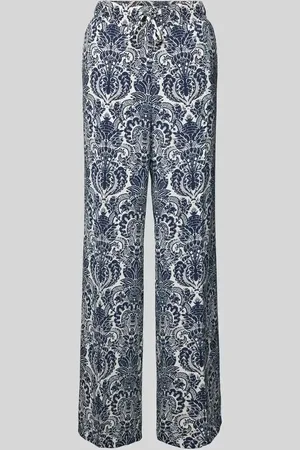 Cambio Wide Leg Stoffhose mit Tunnelzug Modell 