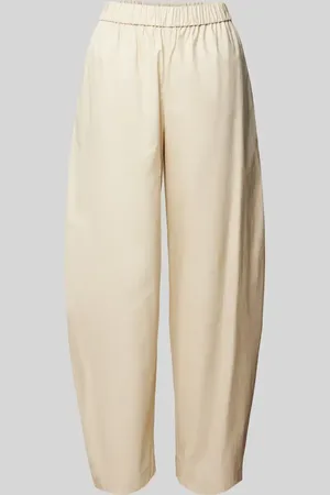 Armani Exchange Wide Leg Stoffhose mit elastischem Bund in , Größe 34