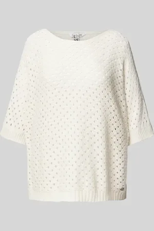 Zabaione Strickpullover mit Lochmuster Modell 