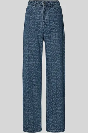 Armani Exchange Wide Leg Jeans im 5-Pocket-Design in , Größe 26