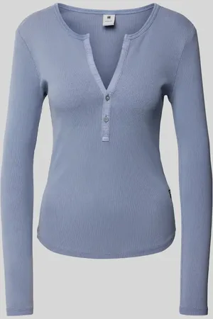 G-Star Longsleeve mit V-Ausschnitt in , Größe L