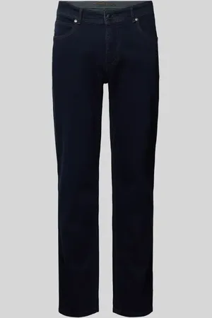 Christian Berg Straight Fit Jeans mit Brand-Detail in , Größe 34/34