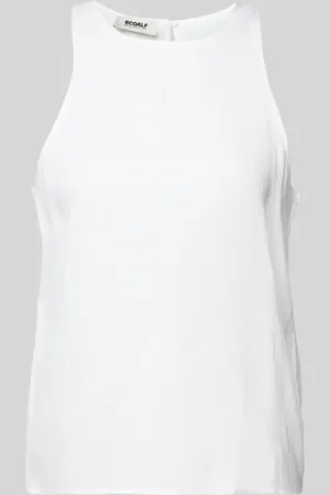 ECOALF Regular Fit Leinenblusentop mit Rundhalsausschnitt in , Größe L
