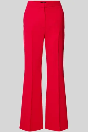 MANGO Flared Stoffhose mit Gesäßtaschen Modell 