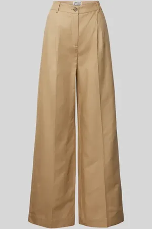 Jake*s Wide Leg Bundfaltenhose mit Eingrifftaschen in , Größe 34