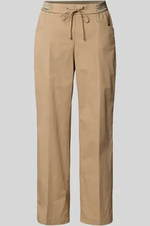 Toni Wide Leg Stoffhose mit verkürztem Schnitt Modell 