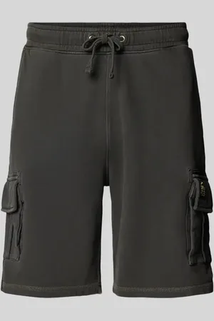 Superdry Regular Fit Cargoshorts mit Eingrifftaschen in , Größe L