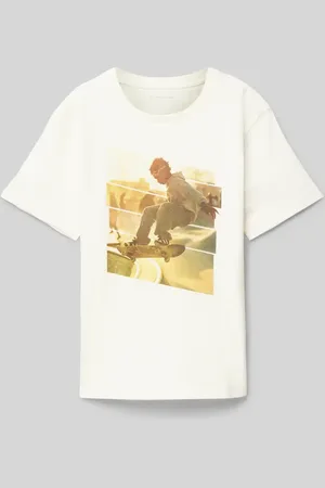 TOM TAILOR Regular Fit T-Shirt mit Motiv-Print in , Größe 152