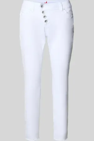Buena Vista Slim Fit Hose mit verkürztem Schnitt Modell 