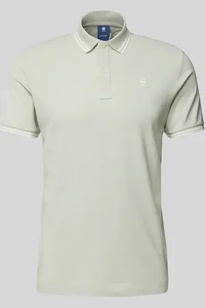G-Star Poloshirt mit Label-Stitching in , Größe L