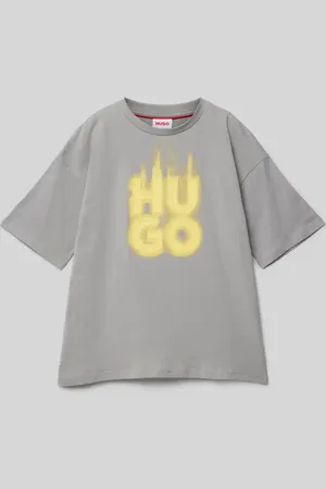 HUGO BOSS T-Shirt mit Runfdhalsausschnitt in , Größe 152