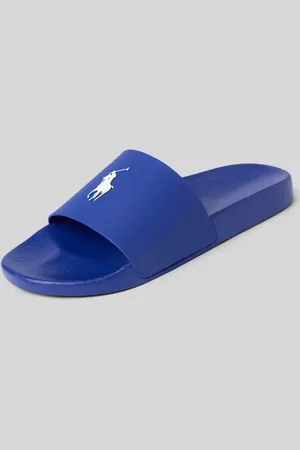 Ralph Lauren Slides mit Logo-Print in , Größe 41