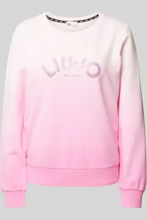 Liu Jo Sweatshirt mit Strasssteinbesatz in , Größe L