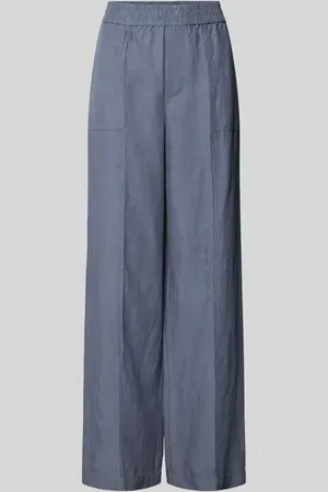 Jake*s Wide Leg Stoffhose mit elastischem Bund in , Größe 34