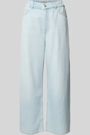 Jake*s Wide Leg Jeans mit elastischem Bund in , Größe 34